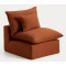 Мягкое кресло La Forma Anarela S83711AV59 Терракотовый (90 см)-3-thumb
