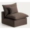 Мягкое кресло La Forma Anarela S83711AV85 Taupe (90 см)-3-thumb