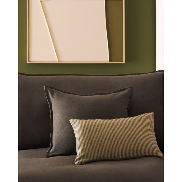 Мягкое кресло La Forma Anarela S83711AV85 Taupe (90 см)-4