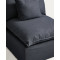 Мягкое кресло La Forma Anarela S83711IB15 Темно-серый (90 см)-5-thumb