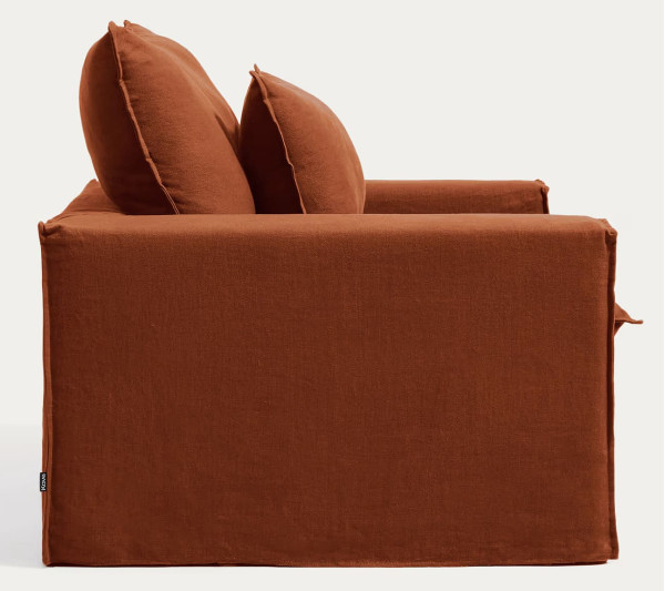 Мягкое кресло La Forma Anarela S83713AV59 Терракотовый (150 см)-4
