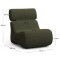 Крісло La Forma Club S44210AU19 Темно-зелений-6-thumb