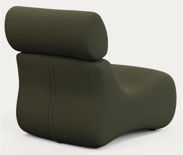 Крісло La Forma Club S44210AU19 Темно-зелений-3