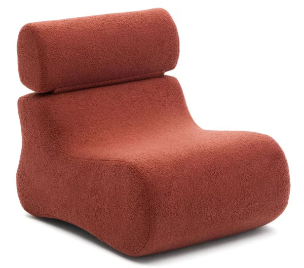 Крісло La Forma Club S44210HI59 Теракотовий-0