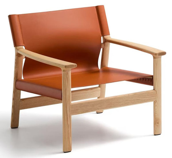 Крісло La Forma Jan C00128LE13 Світло-коричневий-0