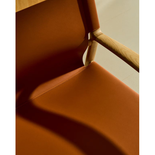 Крісло La Forma Jan C00128LE13 Світло-коричневий-10