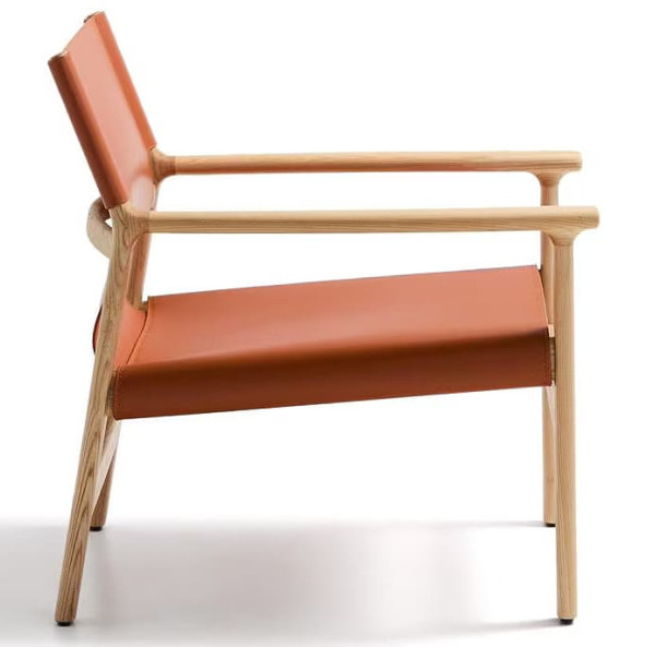 Крісло La Forma Jan C00128LE13 Світло-коричневий-3