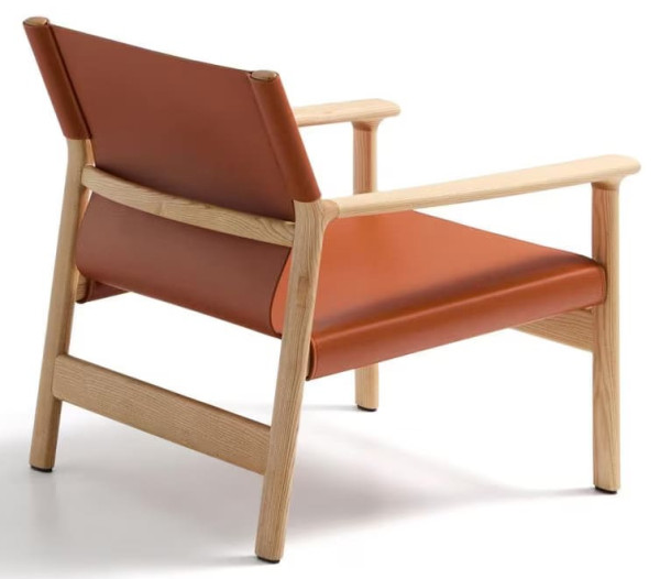 Крісло La Forma Jan C00128LE13 Світло-коричневий-4