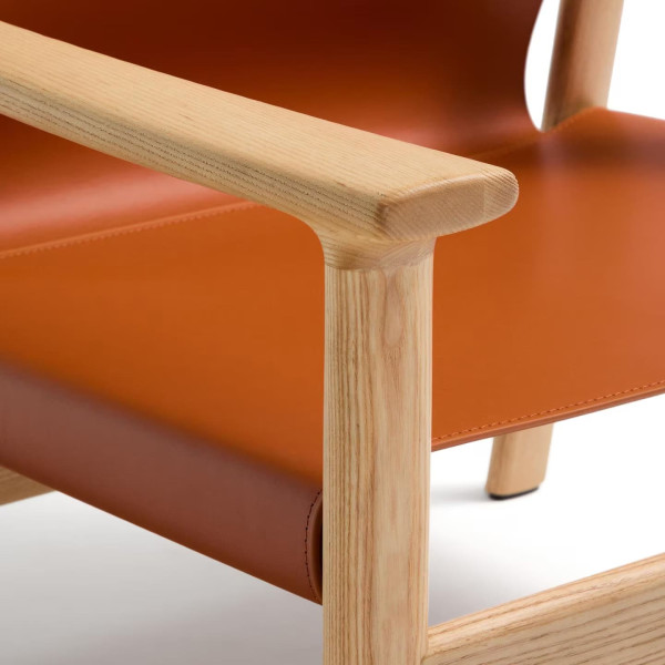 Крісло La Forma Jan C00128LE13 Світло-коричневий-5