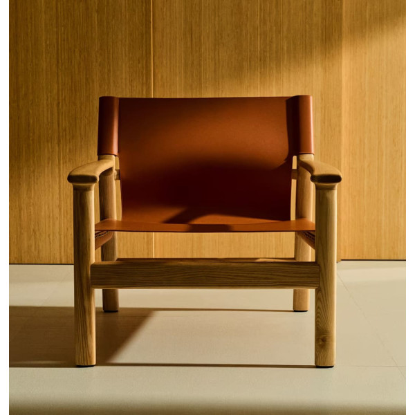 Крісло La Forma Jan C00128LE13 Світло-коричневий-1