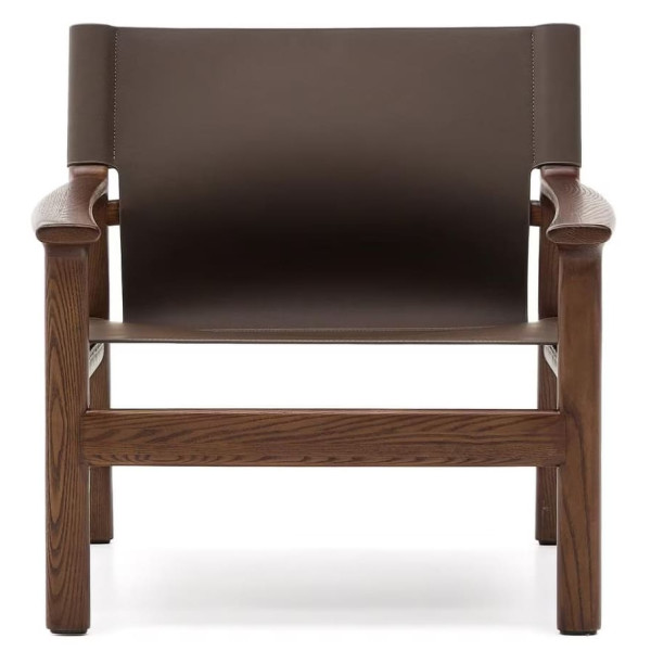 Крісло La Forma Jan C00129LE09 Темно-коричневий-4