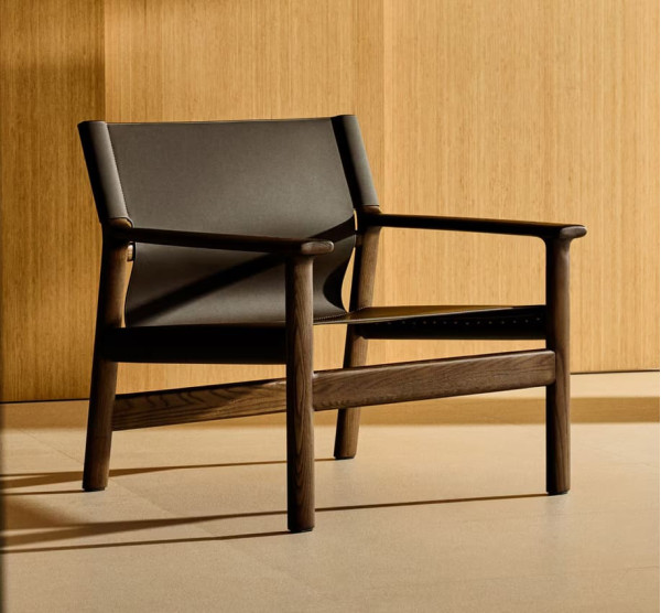 Крісло La Forma Jan C00129LE09 Темно-коричневий-1