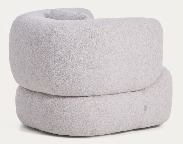 Крісло поворотне La Forma MARTINA S83111HI14 Сірий-6