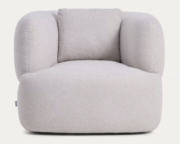 Крісло поворотне La Forma MARTINA S83111HI14 Сірий-4