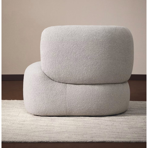 Крісло поворотне La Forma MARTINA S83111HI14 Сірий-2