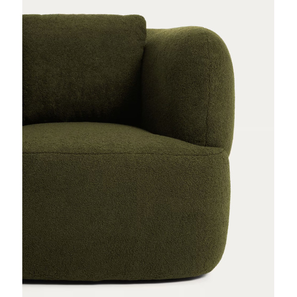 Крісло поворотне La Forma MARTINA S83111HI19 Зелений-6