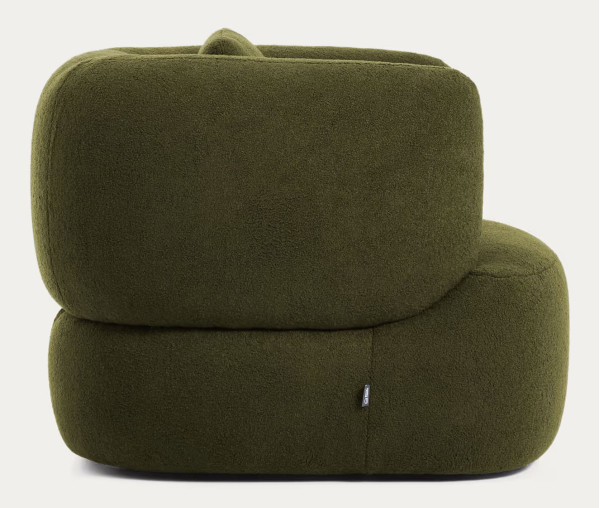 Крісло поворотне La Forma MARTINA S83111HI19 Зелений-4