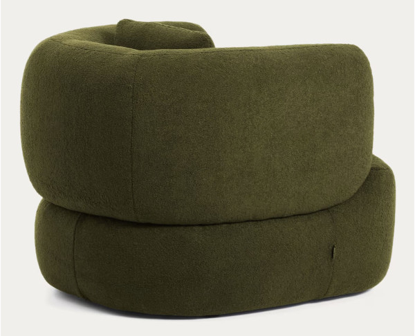 Крісло поворотне La Forma MARTINA S83111HI19 Зелений-5