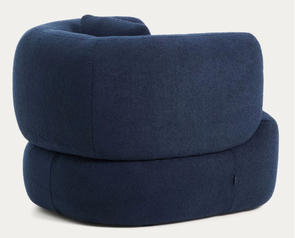 Крісло поворотне La Forma MARTINA S83111HI25 Синій-6