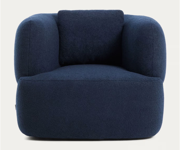 Крісло поворотне La Forma MARTINA S83111HI25 Синій-4