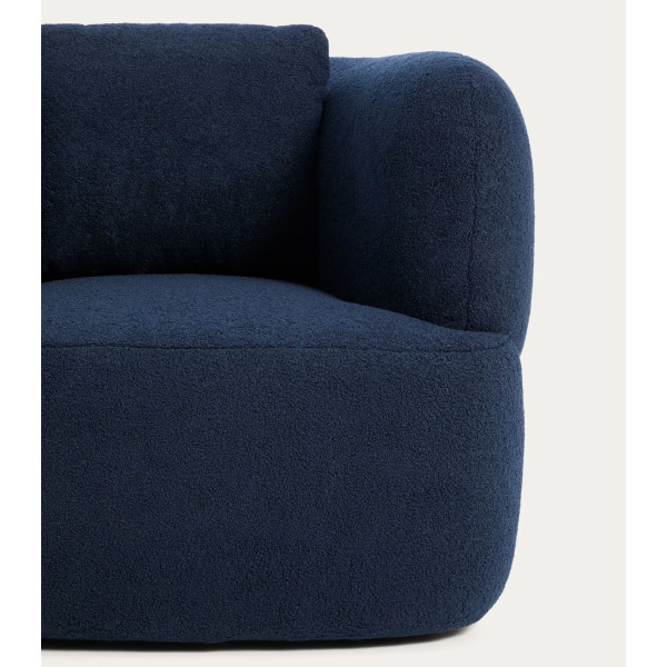 Крісло поворотне La Forma MARTINA S83111HI25 Синій-7