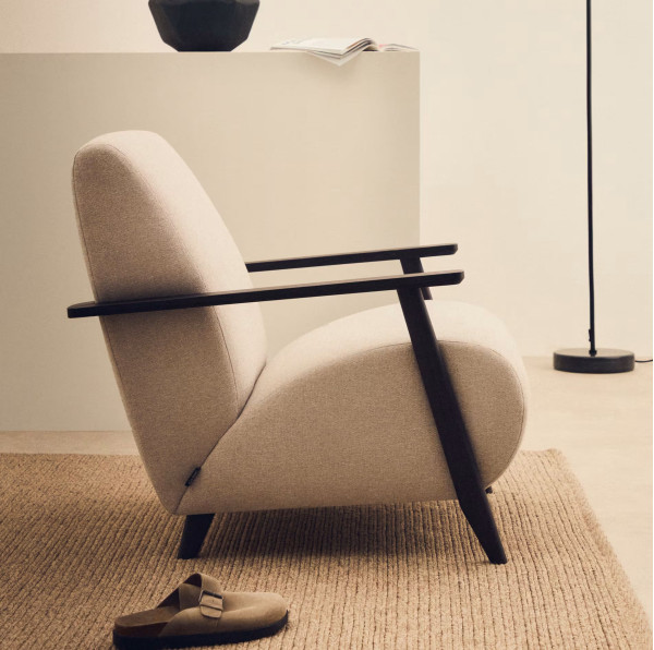 Крісло La Forma Meghan S51611TB12 Перлинний-0