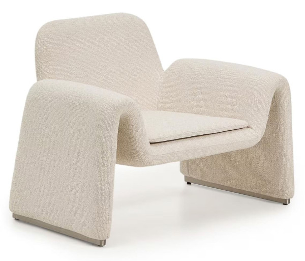 Крісло La Forma Melvia S00069JJ12 Бежевий-0