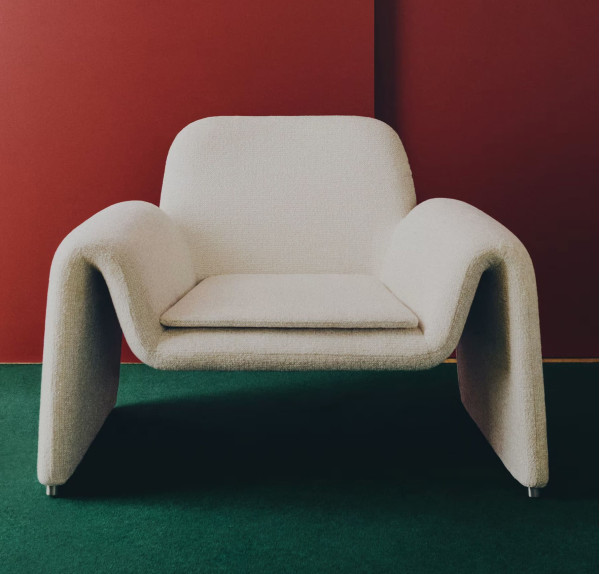 Крісло La Forma Melvia S00069JJ12 Бежевий-1