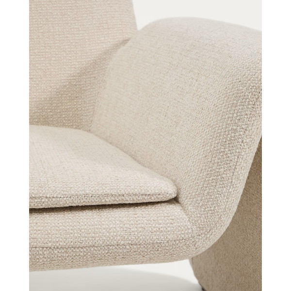 Крісло La Forma Melvia S00069JJ12 Бежевий-8