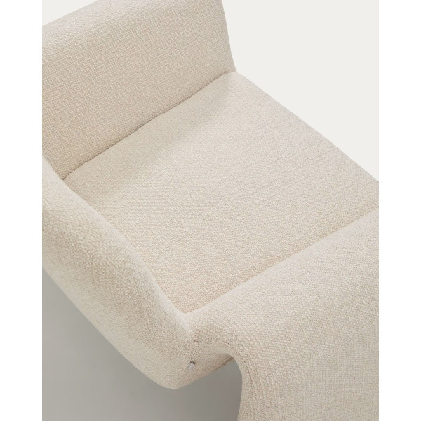 Крісло La Forma Melvia S00069JJ12 Бежевий-9