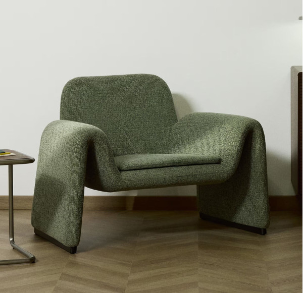 Крісло La Forma Melvia S00069JJ06 Зелений-0