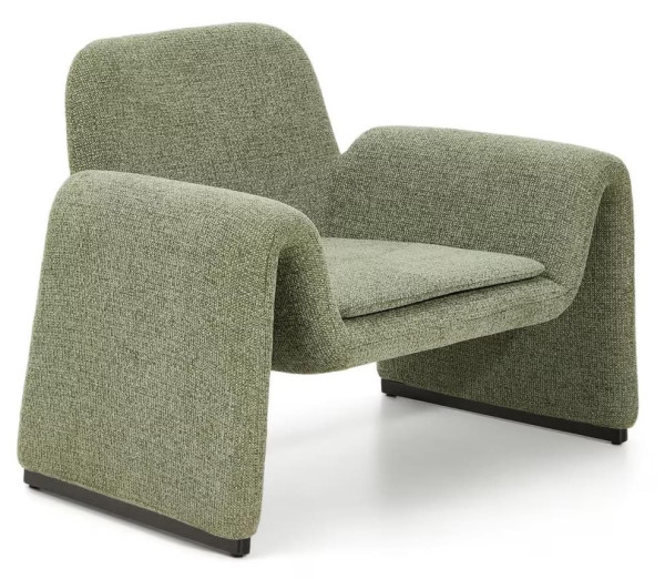 Крісло La Forma Melvia S00069JJ06 Зелений-3