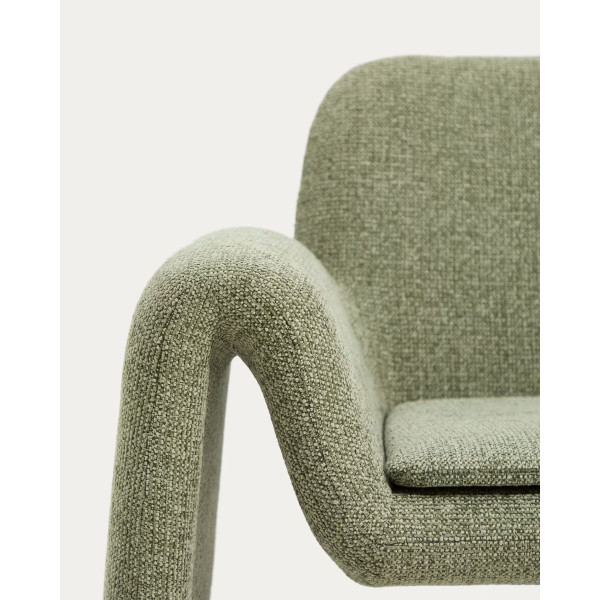 Крісло La Forma Melvia S00069JJ06 Зелений-7