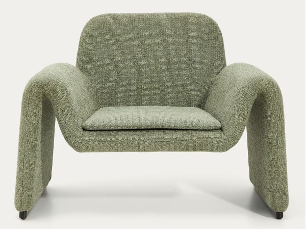 Крісло La Forma Melvia S00069JJ06 Зелений-4