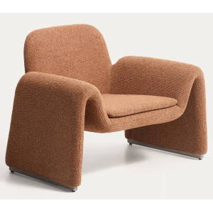 Кресло La Forma Melvia S00069JJ59 Терракотовый