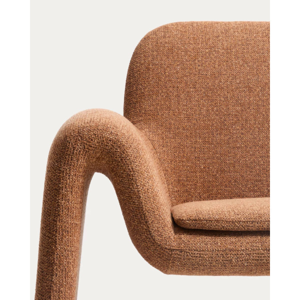 Крісло La Forma Melvia S00069JJ59 Теракотовий-5