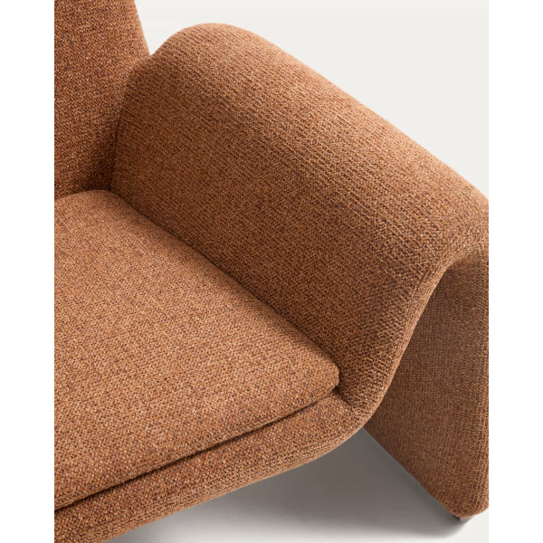 Крісло La Forma Melvia S00069JJ59 Теракотовий-6
