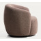 Поворотное кресло La Forma Odenia S00211FA09 Коричневый букле-4-thumb