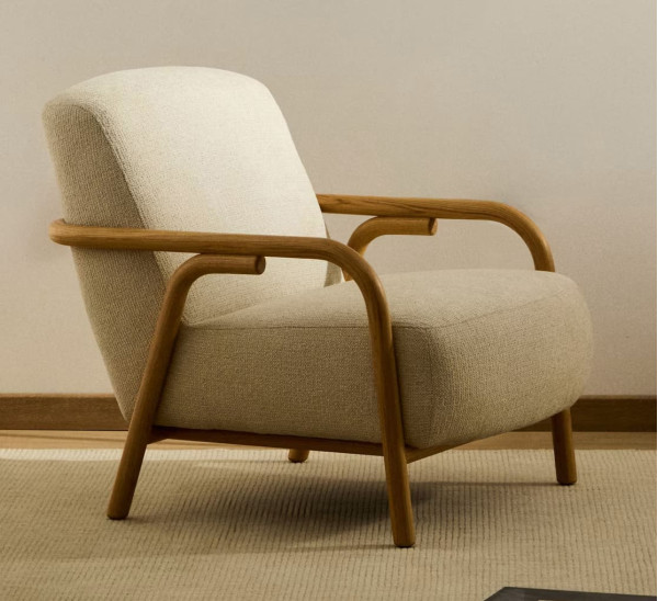 Крісло La Forma SYLO C00203FA12 Бежевий-0