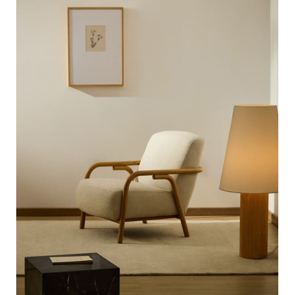 Крісло La Forma SYLO C00203FA12 Бежевий-1