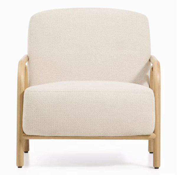 Крісло La Forma SYLO C00203FA12 Бежевий-4