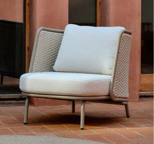 Кресло La Forma Sedalis O00096RO39 Серо-коричневый-0