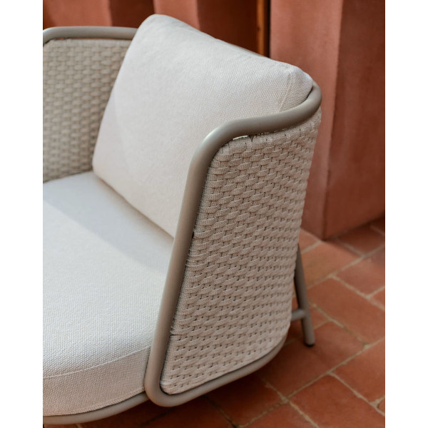 Кресло La Forma Sedalis O00096RO39 Серо-коричневый-3