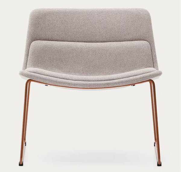 Стул-кресло La Forma Zahara S0900106SO12 Бежевый-4