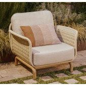 Кресло La Forma Alipa O00480RO12 Экрю