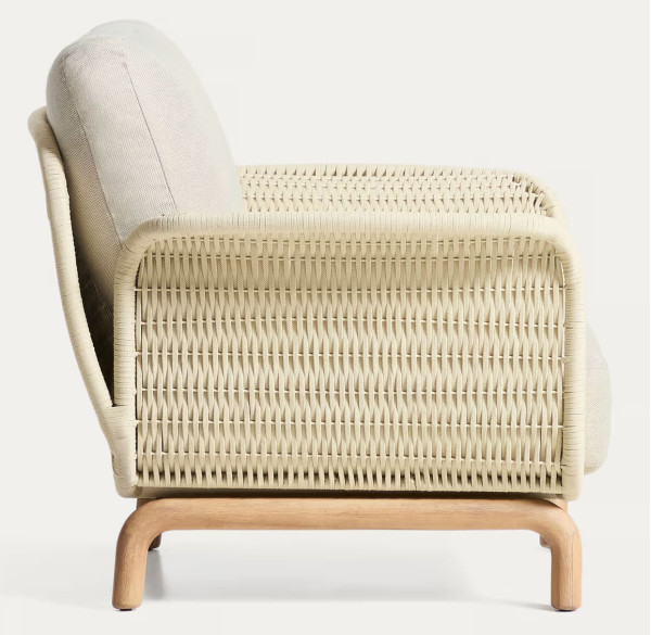 Кресло La Forma Alipa O00480RO12 Экрю-8