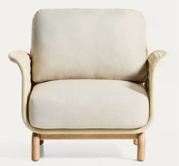 Кресло La Forma Alipa O00480RO12 Экрю-7