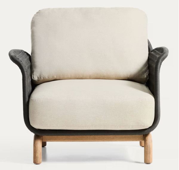 Крісло La Forma Alipa O00480RO15 Графіт-6