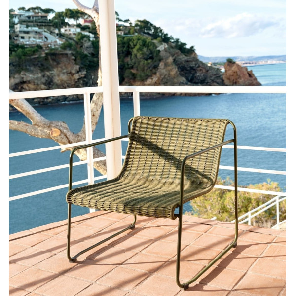 Кресло La Forma Maurina C00072RO19 Зеленый-3