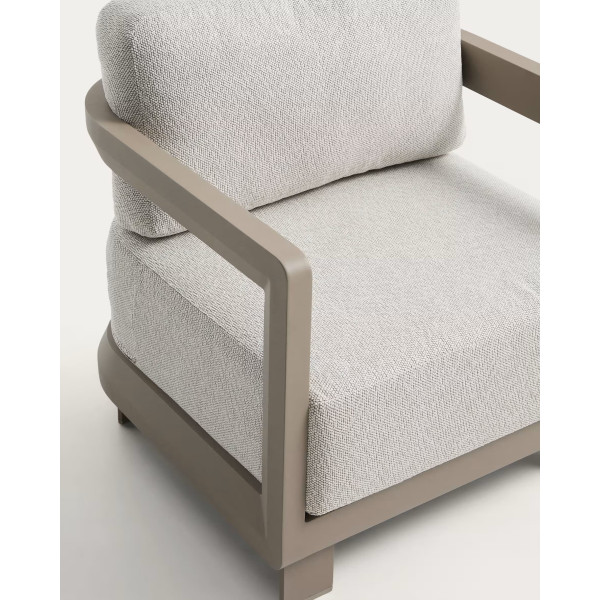 Садове крісло La Forma Nerano O00661FA12 Taupe/бежевий-11
